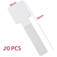 20pcs Reusable Cable Ties Self Adhesive Cord Organizer Adjustable Desk Straps picture