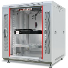 12U Wall Mount Server Rack Data Enclosure Network Cabinet GRAY IT 24