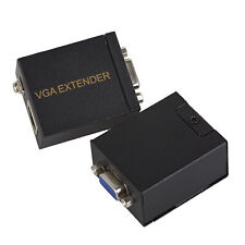 VGA Video Extender Over RJ45 Ethernet LAN Cable 60M Signal Transmitter Receiver picture
