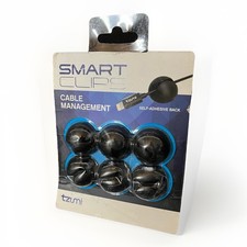 TZUMI Smart Clips Cable Management 6-Pack Self-Adhesive Cord Organizers New picture