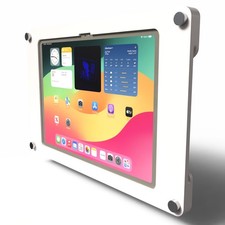 Acrylic Wall Mount Floating Frameless Display w Metal Standoff for iPad Tablets picture