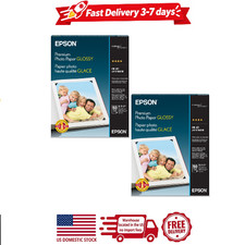 2 pack Epson Premium Photo Paper Glossy 8.5x11 50 sheets S041667 picture