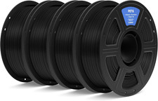 PETG 3D Printer Filament 1.75mm Black 4KG picture