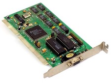 1MB Trident TVGA8900CL-B ISA VGA Retro Graphics Card Vintage for 386s & 486s Excellent picture