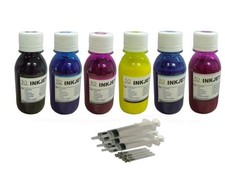 6x100ml ND® pigmented sublimation Ink for Epson Compatible Refillable Cartridges picture