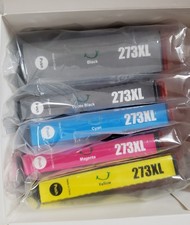 EZ ink 273XL 5 Pack Black, Cyan, Magenta, Yellow, & Photo Black Opened Box picture