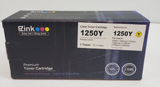 EZink Premium Laser Toner Cartridge 1250Y Yellow 1250c 1350cnw 1355cn c1760nw picture