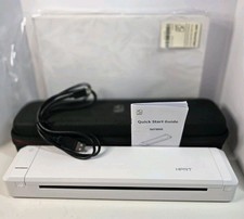 A4 Wireless Thermal Printer  Monochrome For Travel Bluetooth Inkless Lightweight picture