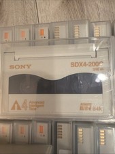 Sony AIT-4 Data Tape Lot of 50 SDX4-200C 200GB/520GB Open No Labels picture