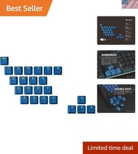 Rubber Keycap Set | Double Shot Translucent | OEM Profile for Mechanical Gami... picture