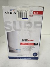 ARRIS SURFboard S33 DOCSIS 3.1 Multi‑Gig Cable Modem | 2.5Gbps + 1Gbps Ethernet picture