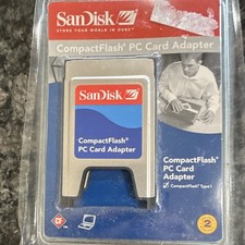 SanDisk, Compact Flash, Pc Card Adapter picture