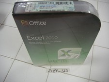 Microsoft Office Excel 2010 Licensed for 2 PCs Full Retail Version =SEALED BOX= picture