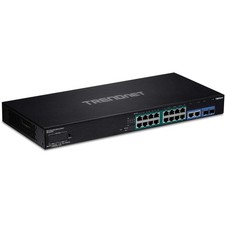 TRENDnet 18-Port Gigabit PoE+ Smart Surveillance Switch, Multicolor picture