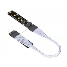 ADT-LINK M.2 NVMe SSD Extension Cable Supports 22110 , PCIe 5.0 Gen5 High-Speed picture