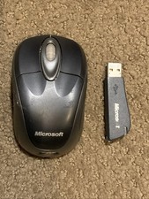FOR PARTS Microsoft Wireless Notebook Optical Mouse 3000 W/Dongle picture