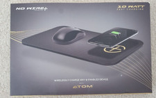 Atom No Wire+ Mouse Pad W/ 10w Qi Superfast Charger picture
