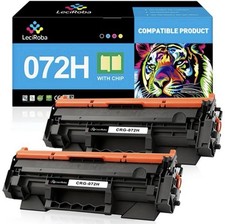 2PK Compatible Canon 072H Toner High Yield MF284dw MF287dw MF280 LBP172dw Black picture