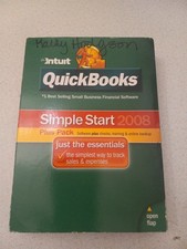 Intuit QuickBooks Simple Start 2008 Plus Pack – Used Wirh License # picture