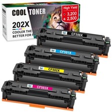 202X Toner CF500X Fits HP 202A CF500A Color LaserJet Pro M281cdw M281fdw M254dw picture