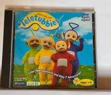 Vintage 1998 BBC Play with the Teletubbies PC CD-ROM Windows 98/95 UK Kids Game picture