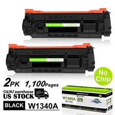 Greencycle 2PK W1340A 134A No Chip Toner Cartridge For HP Laserjet MFP M234sdwe picture