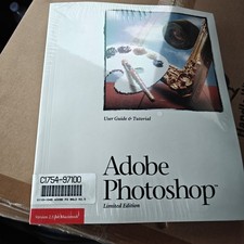 Macintosh Adobe Photoshop Limited Edition 2.5 Vintage Sealed 1993 RARE picture