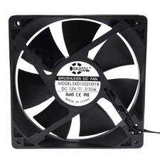 120X120X25mm 3P 3-Pin Dual Ball 120mm 12cm Waterproof Dustproof IP68 Cooling Fan picture