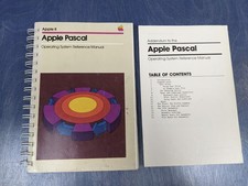 Vintage 1980 Apple II Pascal Operating System Reference Manual w/ Addendum picture