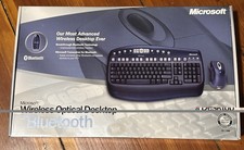 Microsoft Wireless Optical Bluetooth Keyboard & Mouse (UB1/JSF6) Complete VGUC picture