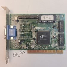 Gateway STB Systems S3 Trio64V+ 86C765 PCI GPU Video Card 1995 Vtg EKSUA765PCI picture