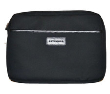 LEVENGER Black Nylon Blend Lightly Padded Zippered Tablet Case 8x11 picture