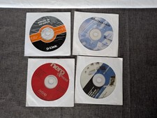 LOT OF 4 VINTAGE PC COMPUTER SOFTWARE D-Link Nero Multilink Linksys picture