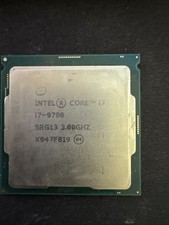 Intel Core i7-9700 3.00 GHz LGA 1151 Desktop CPU Processor SRG13 picture
