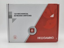 HK Gaming KS9 120 Mechanical Keyboard Switches Gateron White picture