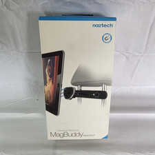 Naztech MagBuddy Headrest Magnetic Car Mount Black 360° Swivel Universal Clamp picture