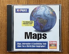Maps - Expert Software 1995 For Windows 3.1 PC CD ROM Computer Software picture