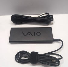 SONY Vaio Laptop Genuine Power AC Adapter OEM PCGA-AC16V6 16V 4A 65W Slim Tested picture