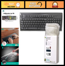 Universal Waterproof Keyboard Cover - Flat Style, Anti-Dust, 20 Packs for Hospit picture