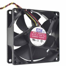 AVC 8025 8CM 12V0.5A PWM speed regulation large air volume fan DL08025R12U 4 pin picture