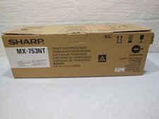 Genuine Sharp MX-753NT Black Toner Cartridge New Open Box picture