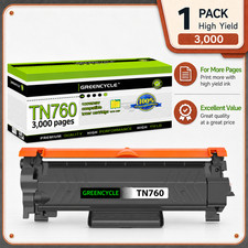 GREENCYCLE TN760 TN730 Laser Toner Cartridge for Brother MFC-L2710DW HL-L2325DW picture