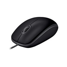 Logitech Wired Mouse M110snBK Symmetrical USB M110 Black picture