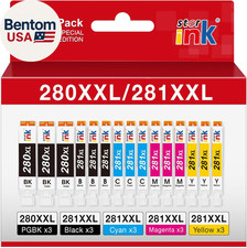 15 Pack PGI-280XXL/CLI-281XXL Replacement for Canon 280 281 Ink Cartridges Compa picture