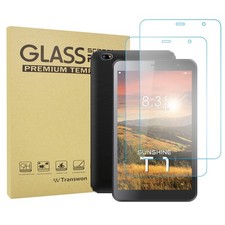 Transwon 2-Pack Screen Protector for Sunshine T1/ T1 Elite Tablet 8... picture