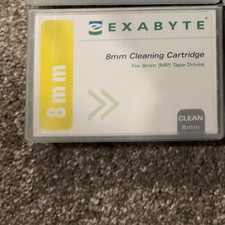 EXABYTE 8MM VIDEO8 HI8 D8 DIGITAL8 DATA8 HEAD CLEANING CLEANER CLEAN TAPE SEALED picture