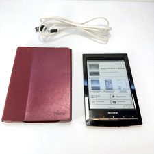 Sony Reader PRS-T1 6” eReader WiFi Touchscreen 2GB PRSA-CL10 Light Cover Bundle picture