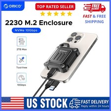 ORICO Mini M.2 NVMe 2230 SSD Enclosure USB C Type C 10Gbps Phone 15 ProPro Max picture