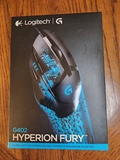 NIB Logitech G402 Hyperion Fury Ultra Fast FPS Gaming Mouse Sealed 910-004069 picture