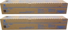 2 OEM Konica Minolta TN619K A3VX130 Toner Cartridge C1060 C1070 C2070 C3080  picture